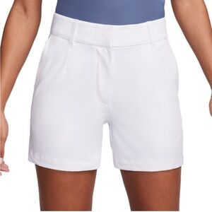 Nike Women's Victory DriFit Golf White Shorts